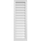 Ekena Millwork Vertical Surface Mount PVC Gable Vnt: Non-Functional, w/2"W x 1-1/2"H, Brickmould Frame, 14"W x 42"H GVPVE14X4202SN - alternate 1